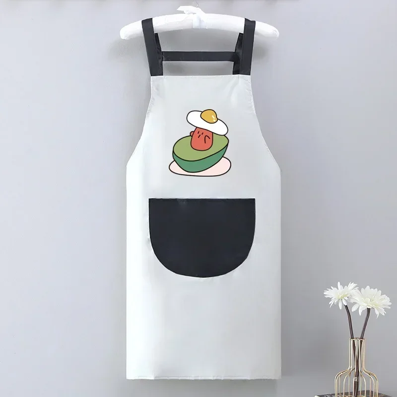 Unique Waterproof Kitchen Apron With Stylish Design And Adjustable Fit Cute Kitchen Cooking Apron For Women