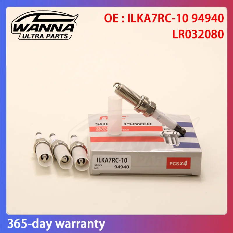 

4/6pcs OE ILKA7RC-10 94940 LR032080 Spark Plug Iridium Platinuim For Land Rover Discovery 2009-2018 V8 Range 2012 V8 508PN 508PS