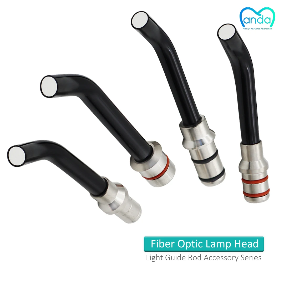 Dental Fiber Optic Light Guide Rod Replacement Lamp Head 1pc Light Guide Accessory for Curing Machine