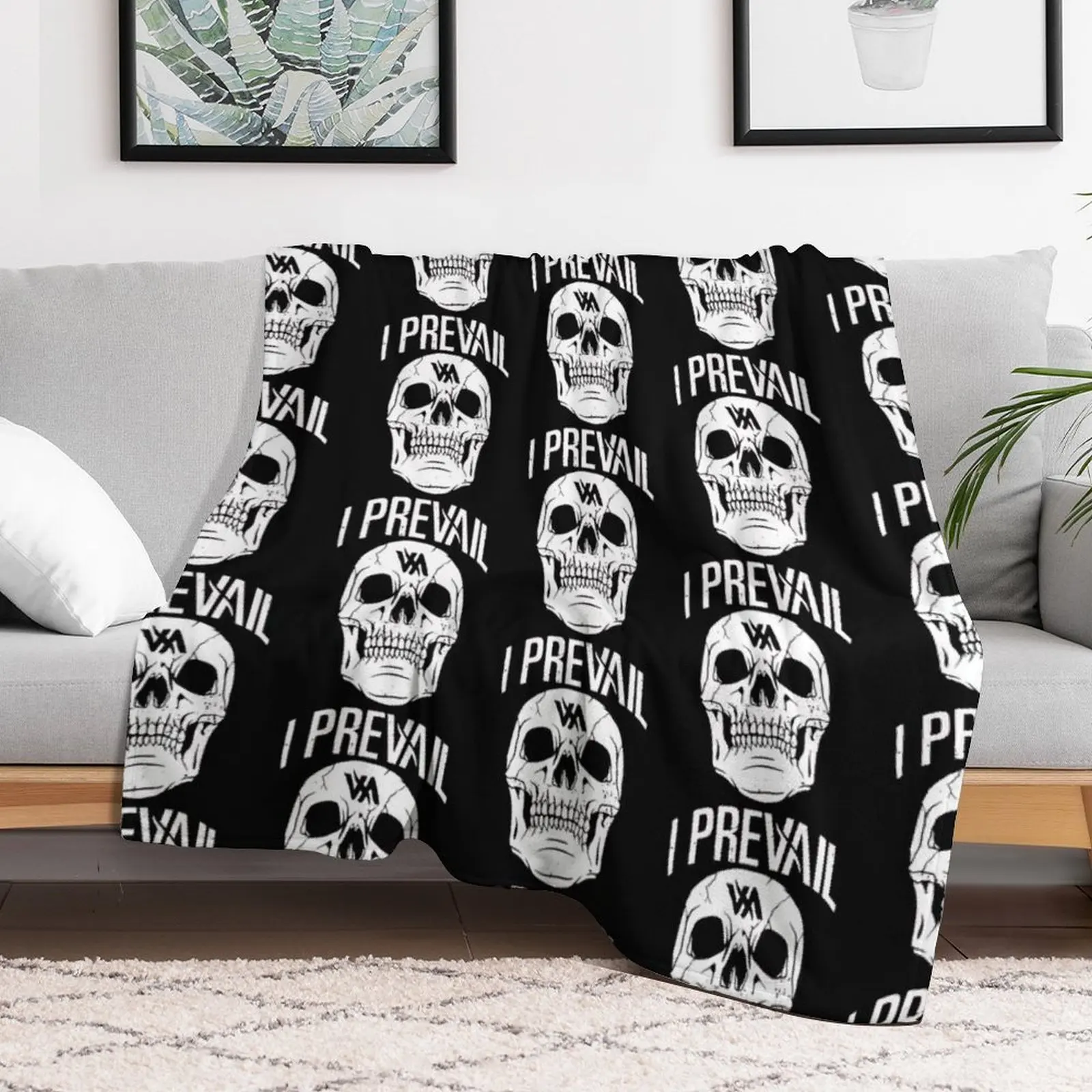 I PREVAIL Throw Blanket Vintage Weighted Soft Beds Blankets