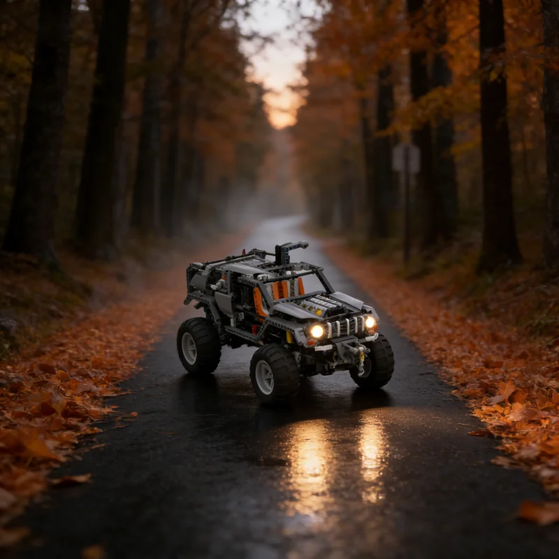 

1270pcs MOC Remote Controlled Roader Technical Model Building Blocks Construction Christmas Gift Toys Assemble DIY Creative Idea