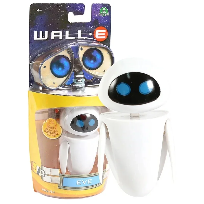 Wall-E Robot Wall E & EVE PVC Action Figure Collection Model Toys Dolls 6cm/10cm For Children Christmas Gift