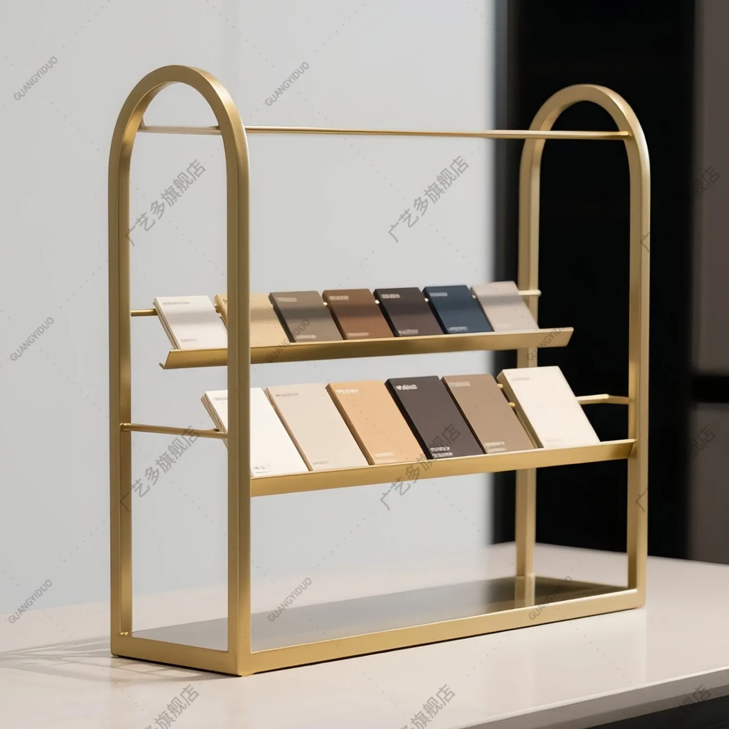 Building materials swatch storage rack Stone sample display rack Wood sample drawing board KT plate Glass drawing board