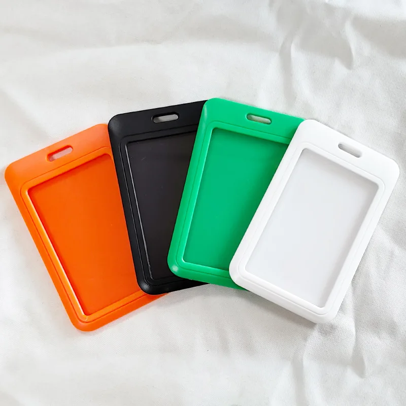 

1PCS ID Credit Bank Card Holder Students Bus Id Business Case Identity Badge Cards Cover for Women Men