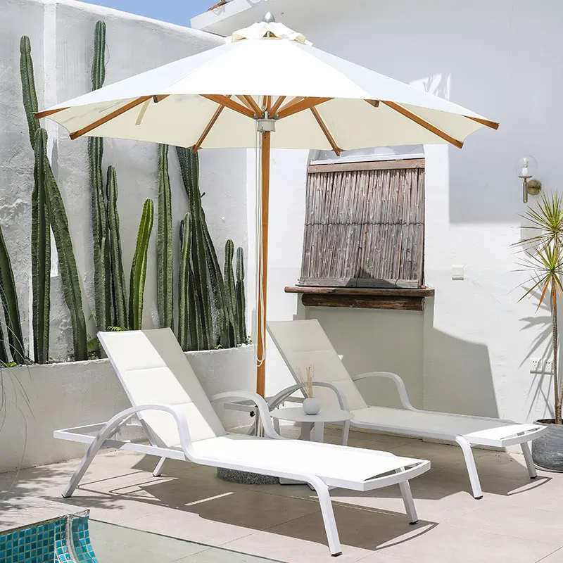 Villa Outdoor Parasol Central Pillar Umbrella Courtyard Leisure Sun Umbrella Outdoor Garden Commercial Roman Umbrella Beach