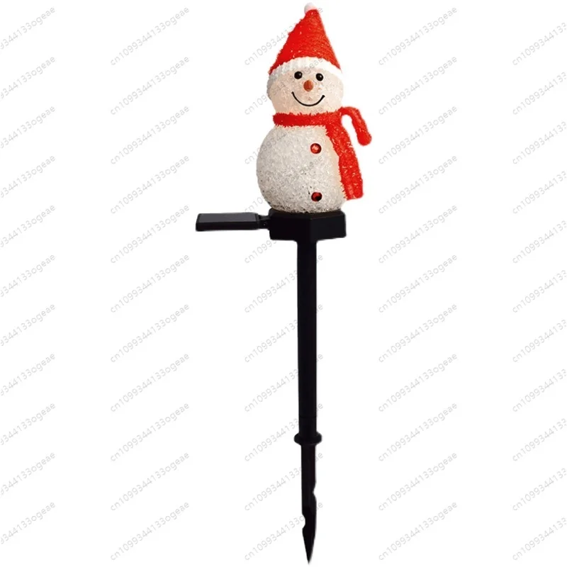 

Solar Snowman Lamp, Outdoor Lawn Decoration Waterproof Night Lamp, Christmas Decoration Floor lamp
