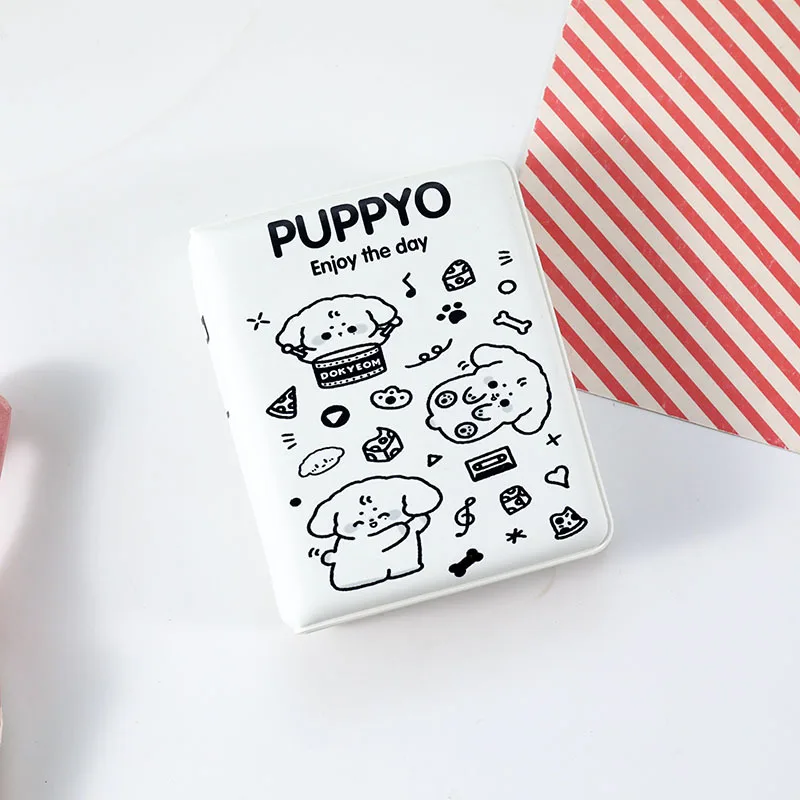 Mian Dou Размер 3-дюймовый мини маленький хранилище PP Альбом для визиток