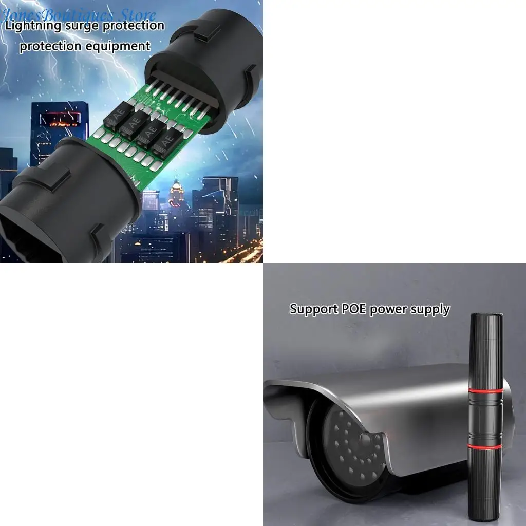 Gigabit Ethernet RJ45 Coupler for Outdoors Use with Weatherproof Design W8KE