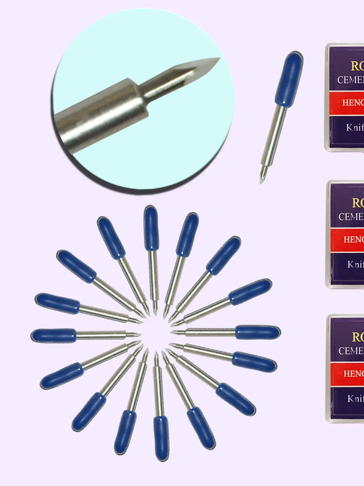 66 pcs cutting blade 60 degree for cutting plotter machine