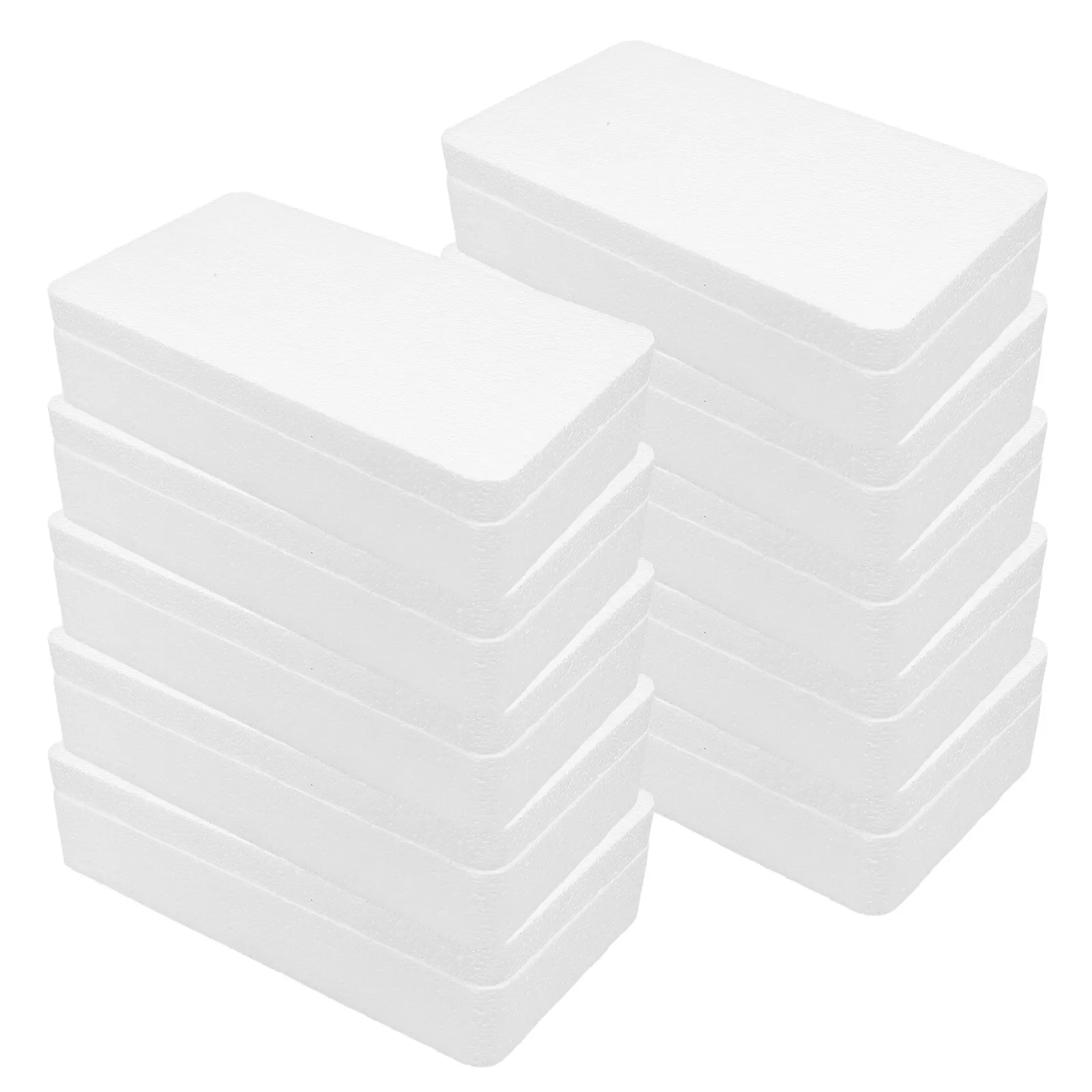 

10 Pcs High Density Foam Boxes for Phone Cases Tempered Glass Packaging Small Shipping Express Foams Storage Moving