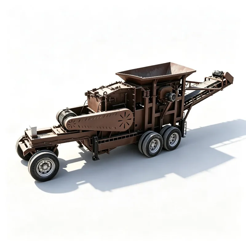 FOB Portable Rock Jaw Crusher Plant For River Stone Crushing Machine Durable Mobile Stone Crusher For Infrastructure Development