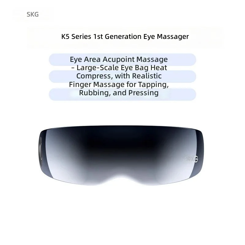 

Heat & Vibration Therapy Eye Massager, USB Rechargeable, Office Eye Relief Device, Corporate Gift, Employee Wellness Tool