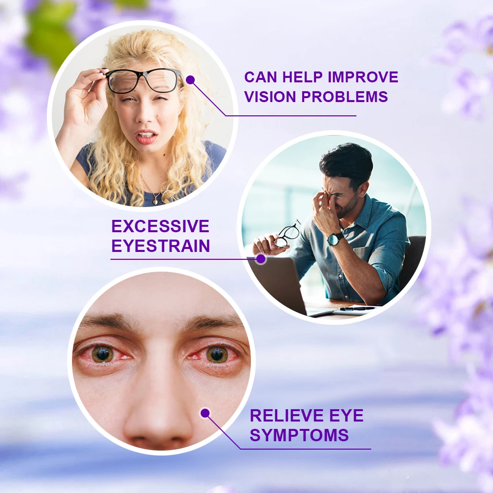 144Pcs Sumifun Lavender Eye Patch Relieve Eye Fatigue Dry Moisturizing Sticker Prevente Myopia Blurred Eyes Care Plaster