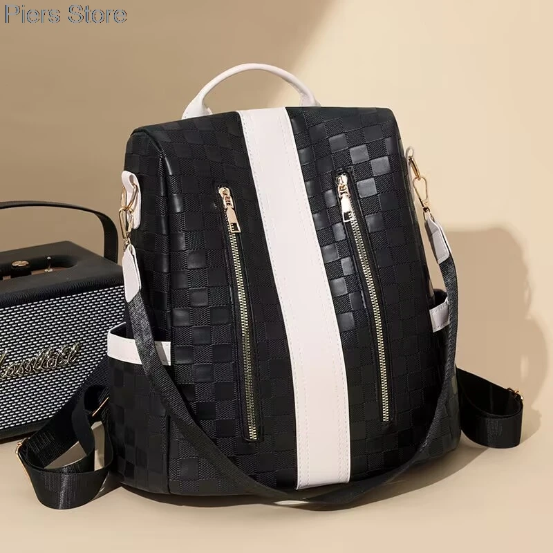 

Модный рюкзак из ткани Оксфорд, легкий диагональный рюкзак, большая вместительная дорожная сумка, рюкзак в студенческом стиле