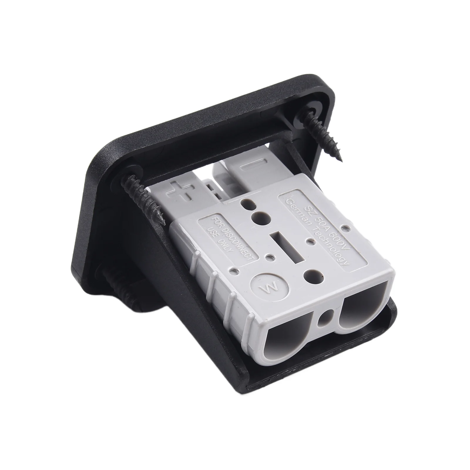 2pcs Battery Cable Connectors with Flush Mounting Bracket Easy Installation Suitable for Car For Boat and More