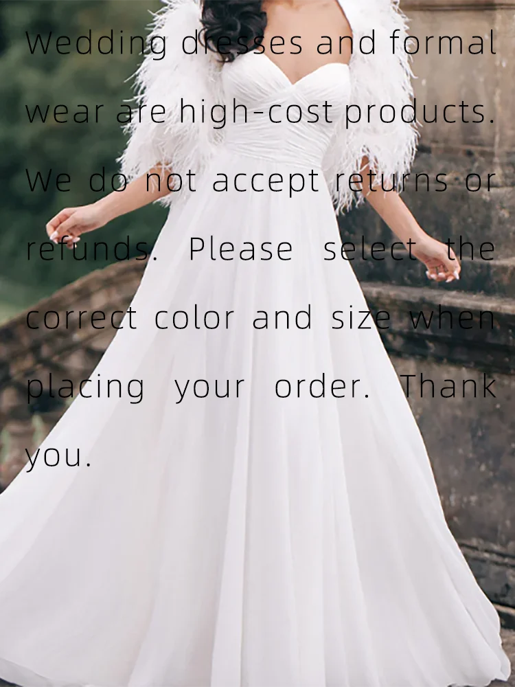 Classic Sweetheart Feather Half Sleeve A-Line Bride Wedding Dresses Bridal Gowns Customized