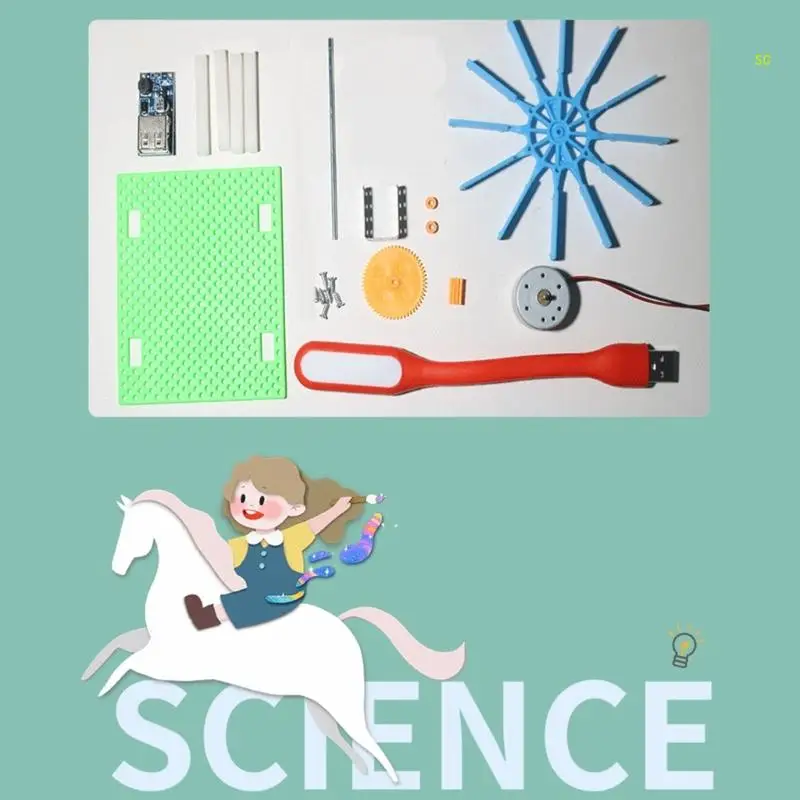 Забавный механический гидравлический генератор DIY наборы игрушечная модель генератора обучающий реквизит Прямая поставка