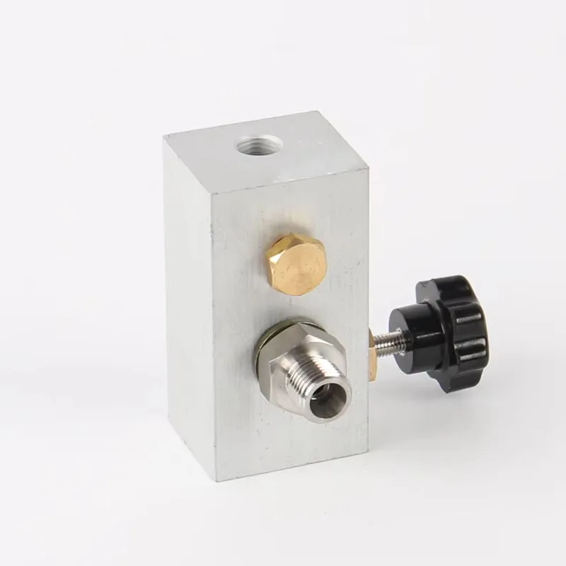 YONG HENG 0-300bar 0-4500PSI 0-30MPA High Pressure Air Compressor Pump Maintenance Accessory Part Aluminum Valve Block Assembly