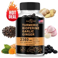 Curcumin Inflammation Support Black Pepper for Maximum Absorption, Natural Premium Joint Flexibility and Muscle Health Support