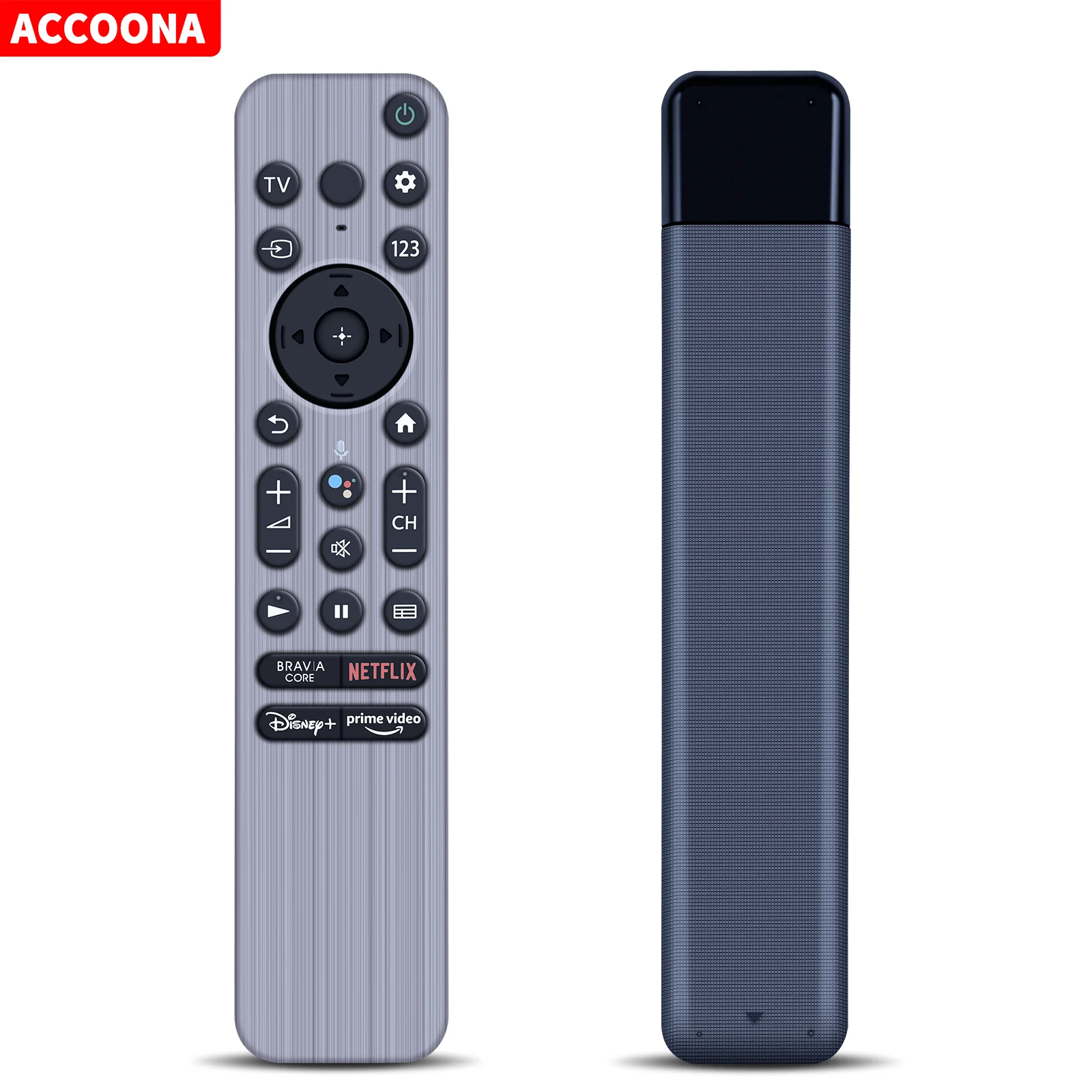 RMF-TX900U Voice Remote Backlight Compatible with Sony 4Κ 8K HD TV KD-43X81K KD-43X82K KD-43X85K KD-43X80K Replace Controller