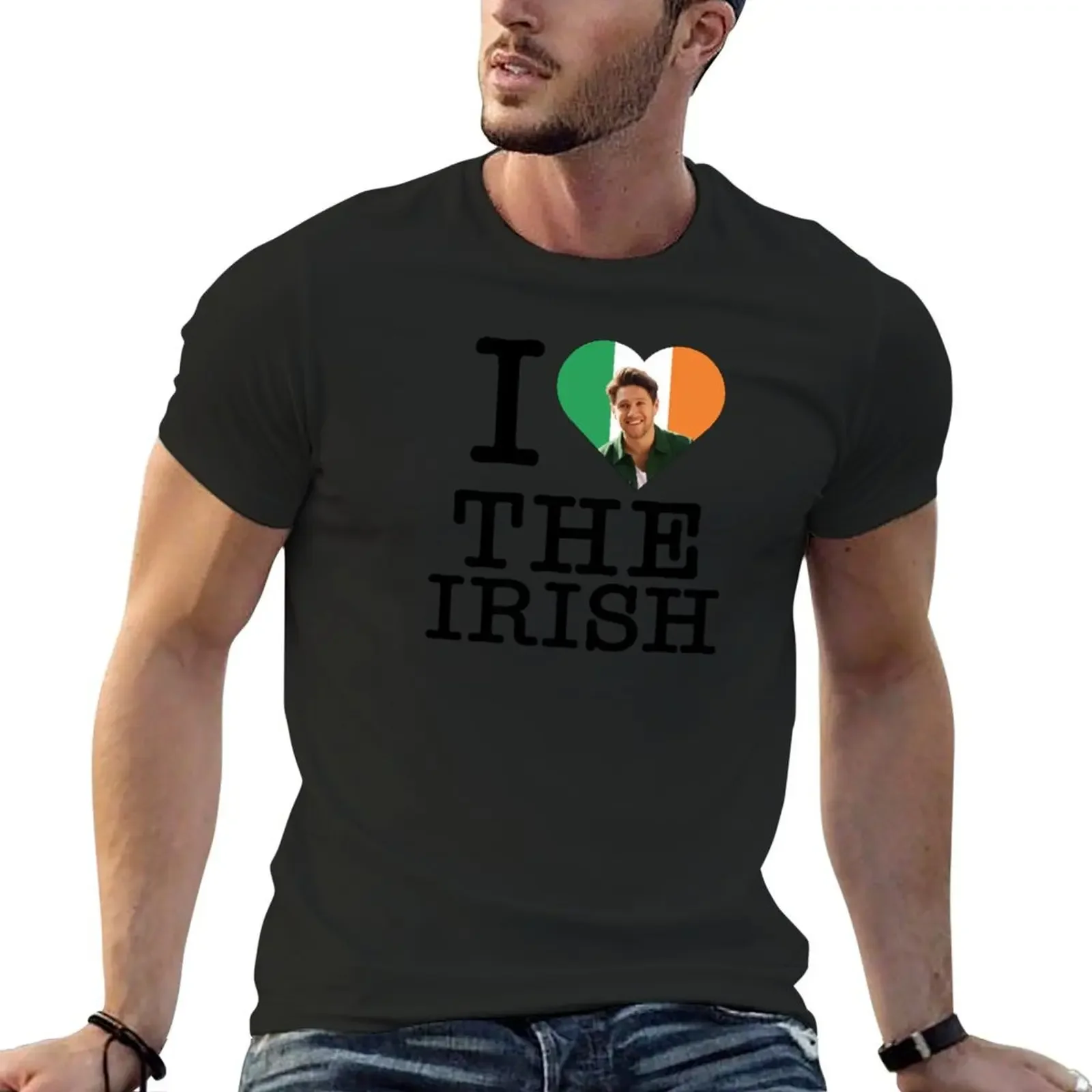 I love heart the irish Niall Horan T-Shirt baggy shirts anime stuff sweat shirts, men