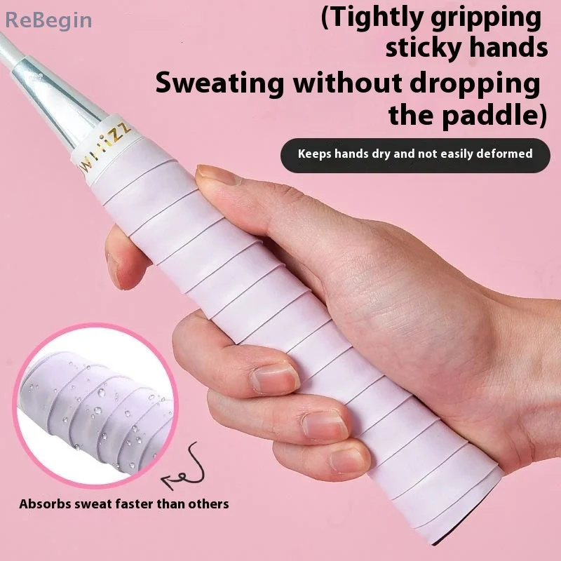 

Амортизирующая нескользящая лента из искусственной кожи, впитывающая пот, износостойкая, для теннисной ракетки для бадминтона, обертка