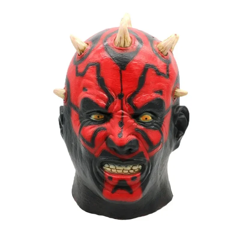 Adult Maul Costume Men Black Death Tunic Robe Uniform Cosplay