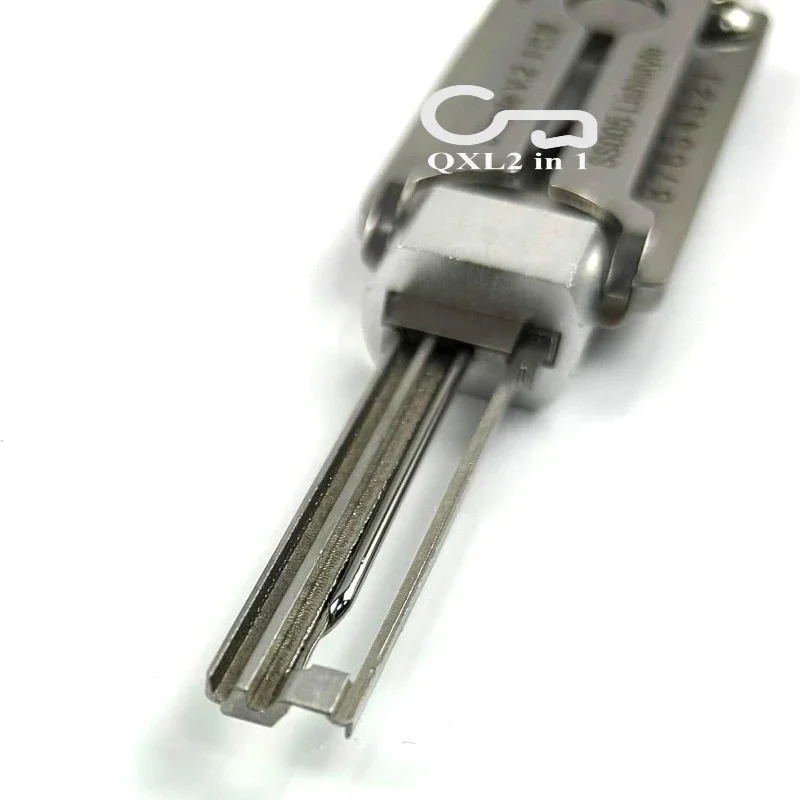 1 Uds cerrajero LiShi 2 en 1 SS005 hoyuelos tipo KABA cerradura 2 en 1 casa Civil herramientas Ganzua llave maestra herramienta Lishi juego completo