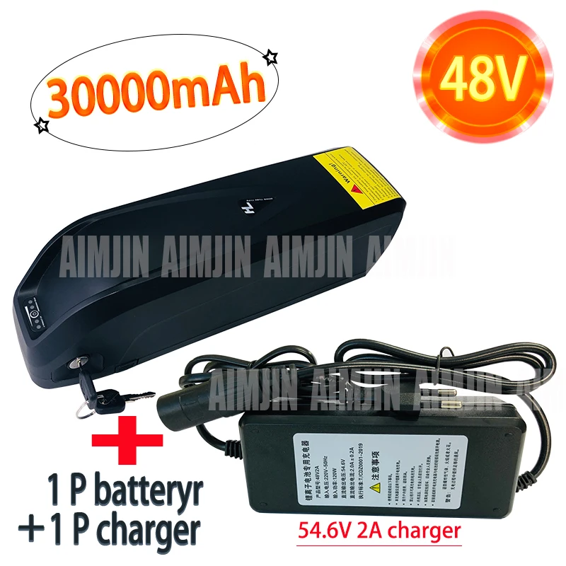 

For Hailong polyester DP-9, BMS 18650 cell, lithium-ion battery 48V 30AH durable+54.6V 2A charger