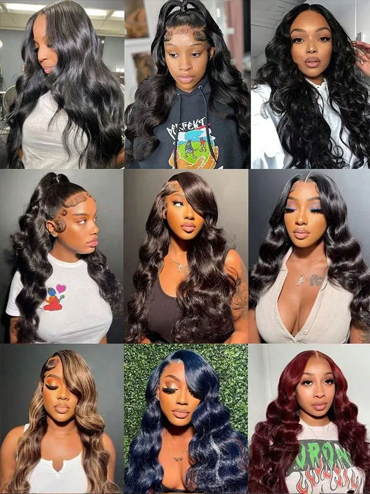 الجسم موجة 13x4 Hd الدانتيل الباروكة الأمامية شعر الإنسان البرازيلي قبل قطعها الدانتيل الباروكات للنساء 13x6 Hd الدانتيل الجبهة الباروكات 200 الكثافة