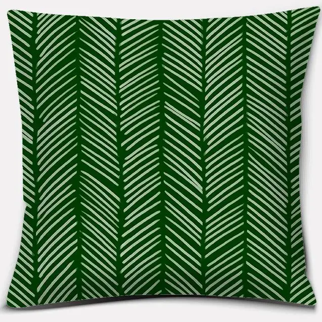 Forest Simple Green Modern Decoration Series Pillow Gift Home Office Decoration Pillow Bedroom Sofa Car Cushion Cover