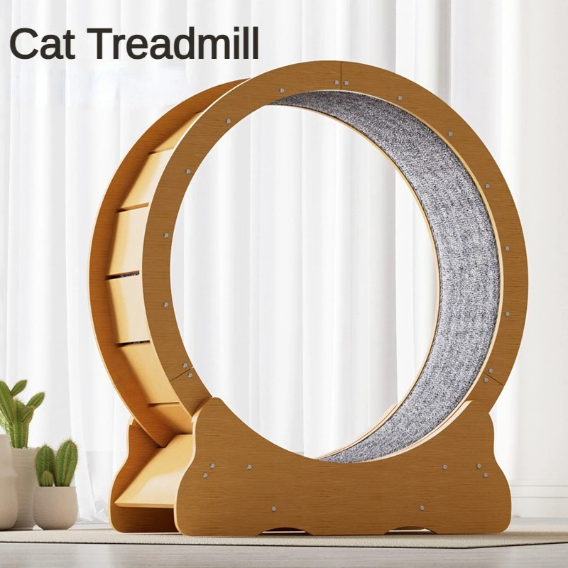 

Cat Treadmill Roller Pet Fitness Cat Toys High-fiber Board Sports Toys Don't Pinch Feet, Catwalk,Cat Climbing Frame Pet Supplies