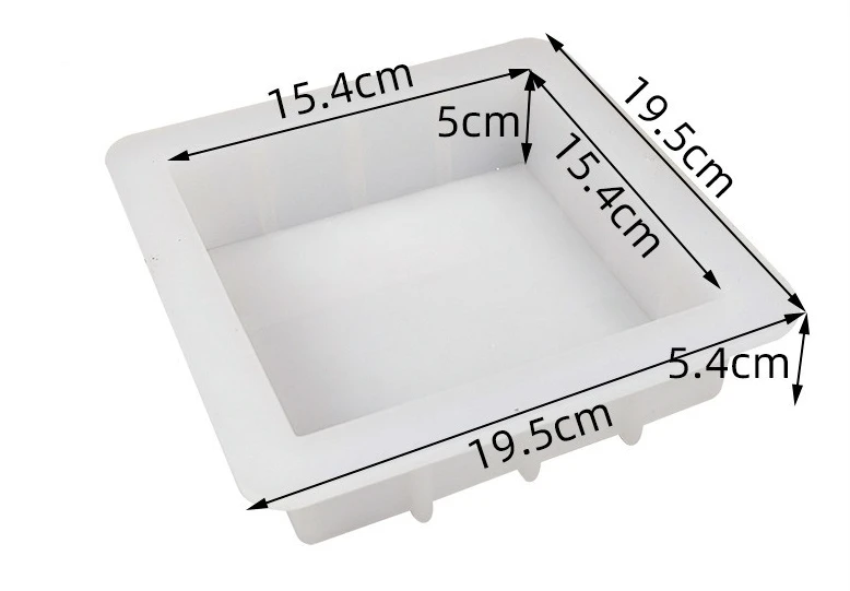 Silicone Soap Mold in Multiple Sizes