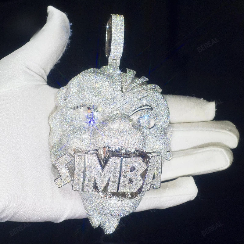 

Мужской кулон в стиле хип-хоп с инкрустацией, модные украшения с фианитами 5А, идеальный подарок на Рождество, день рождения или в память о событии для него