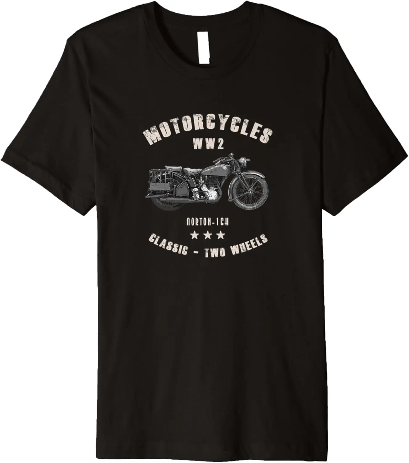 

Norton-16H Classic Motorcycle WW2 Premium T-Shirt Motorcycle