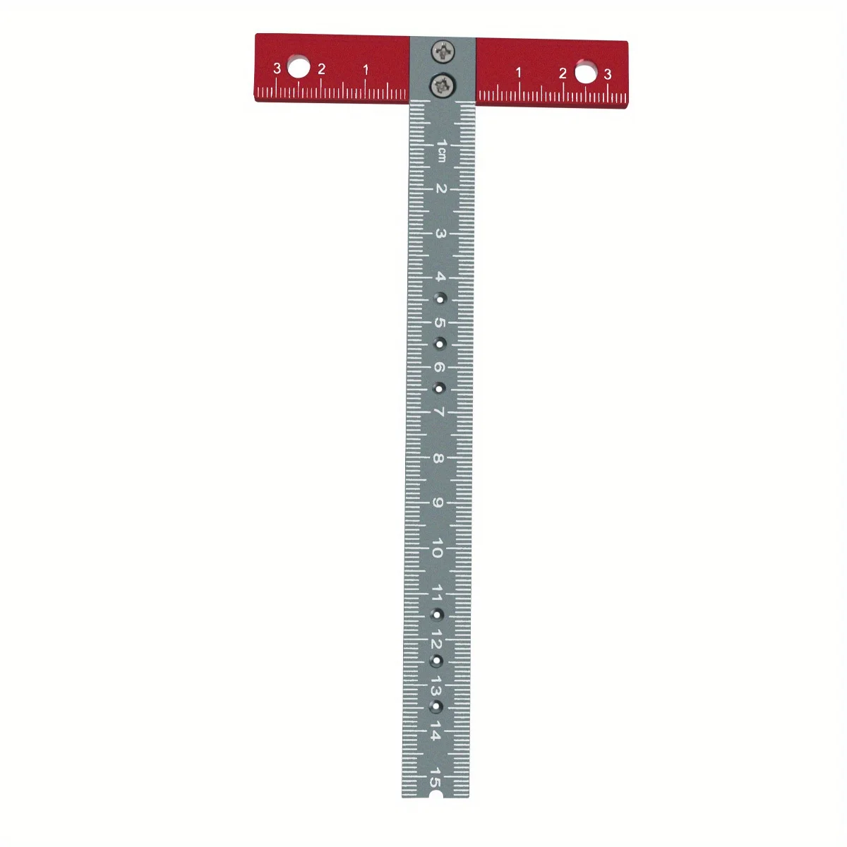 Measuring Tool ,170mm Aluminum T-Ruler, Laser Printed, Drafting Architect Ruler, Set Square Companion T Square Positioning Ruler