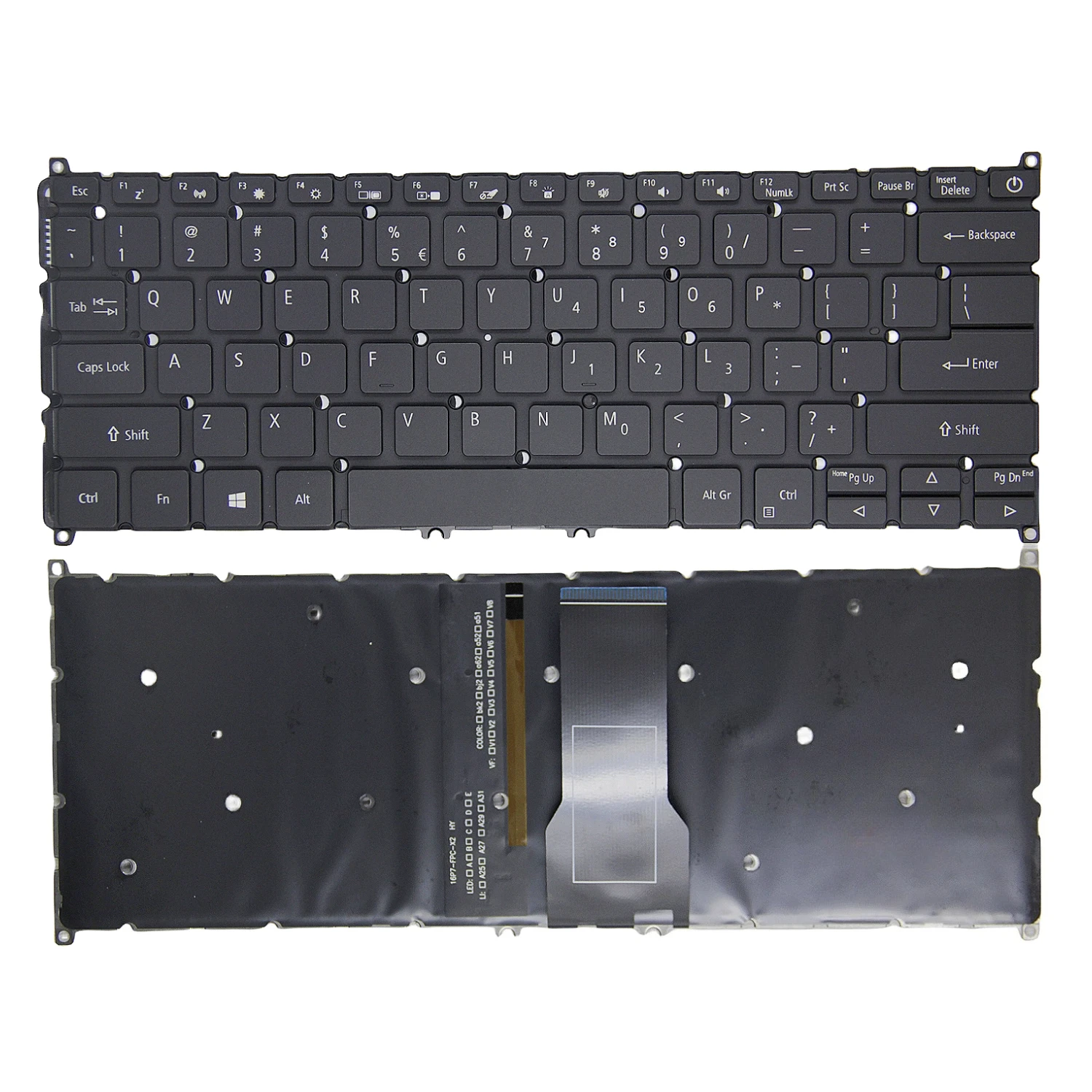 Power-on Backlight for Acer S40-10/20/51 SF314- 54G 55G 56 57G SF313-51 52 Keyboard
