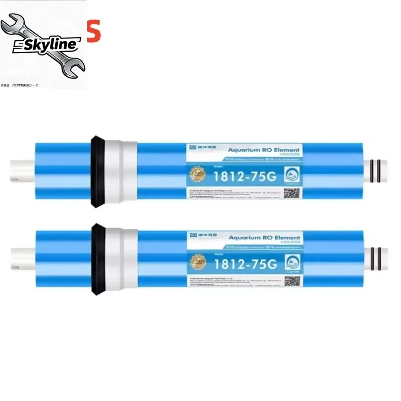2pcs 75/100/125 gpd reverse osmosis filter RO Membrane 1812-75 2012-100/125G Membrane Water Filters Cartridges ro system Filter