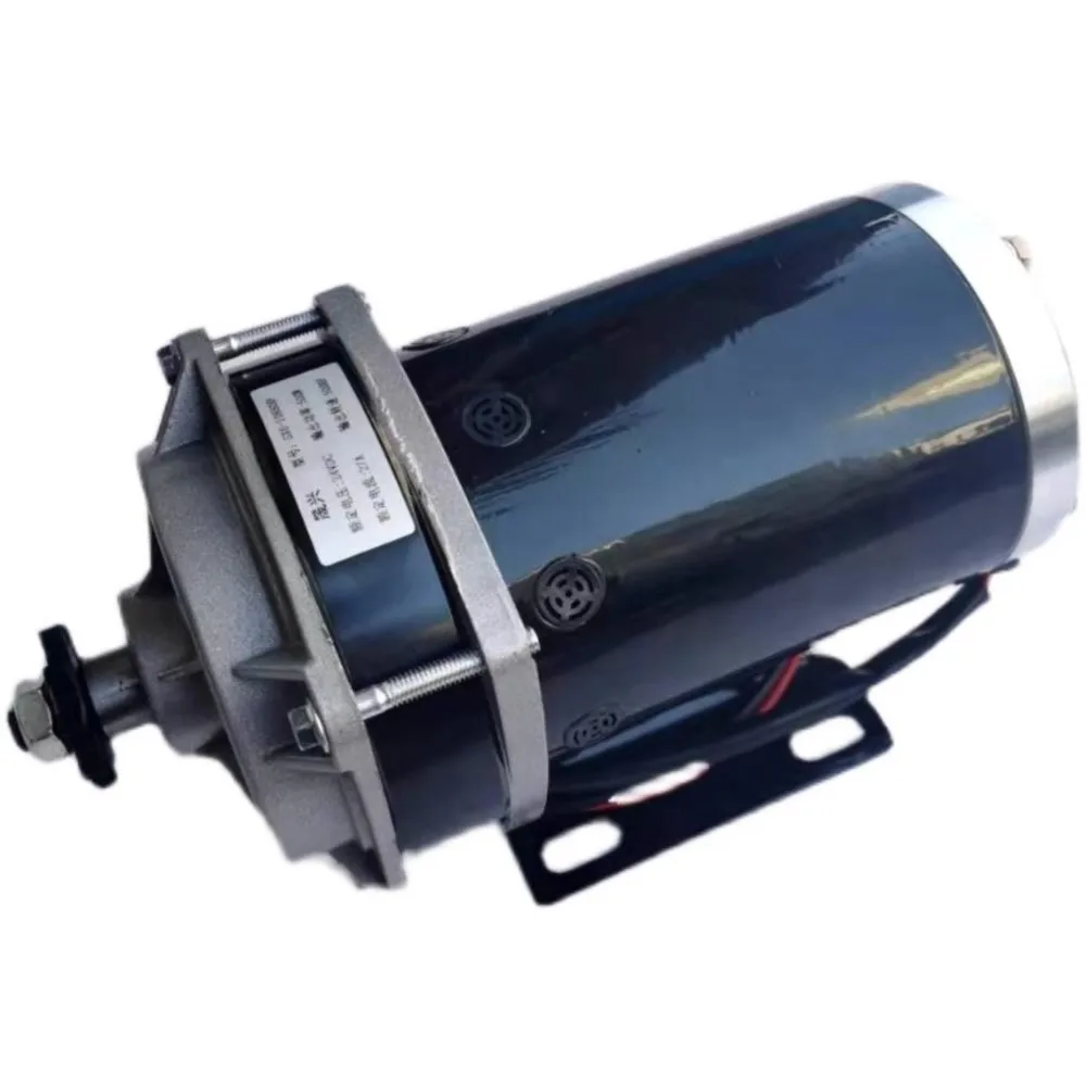 Motor Escovado do Veículo Elétrico Ímã Permanente Triciclo de Retromontagem 24v 36v 48v 500w 800w