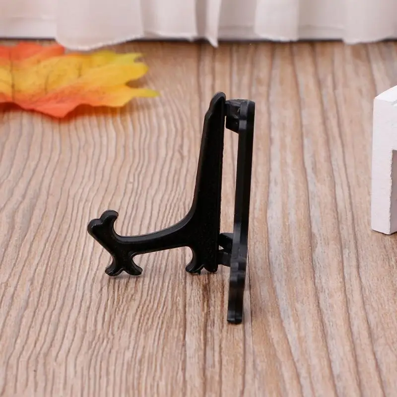 77JB Mini Plastic Moin Display Stand Clear Small Card Trading Cards Badge конкуренции