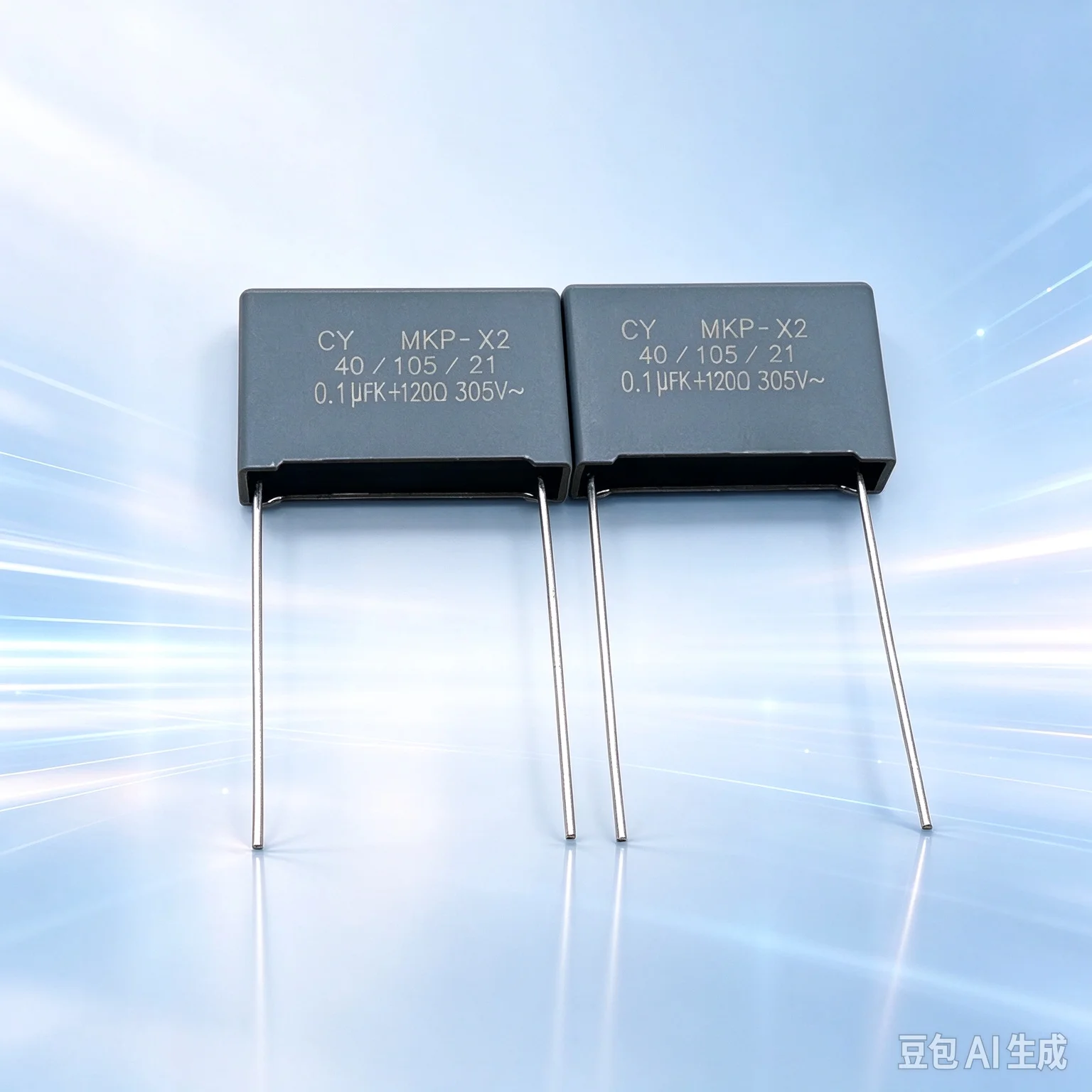 Stable for CY MKP61R 104 120r Arc Suppressor Film Capacitor 0.1uf 305v 120ohm Replace Farad  100pcs