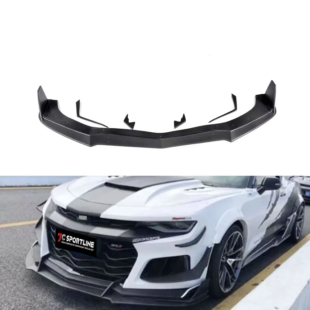 

Передняя губа автомобиля из углеродного волокна для Chevy Camaro SS 2014-2015