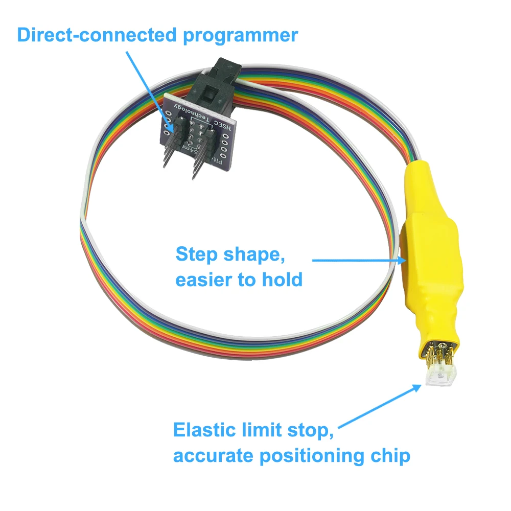 SOIC8 SOP8 150/200-208mil 5X6 6X8 Test Clip Probe Line For EEPROM