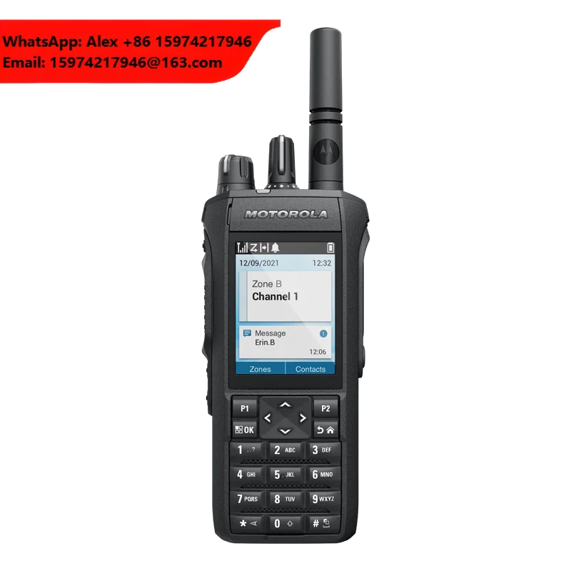 Motorola R7 DMR Radio GPS Handheld Radio Walkie Talkie Wifi R7 Portable Walkie-talkie