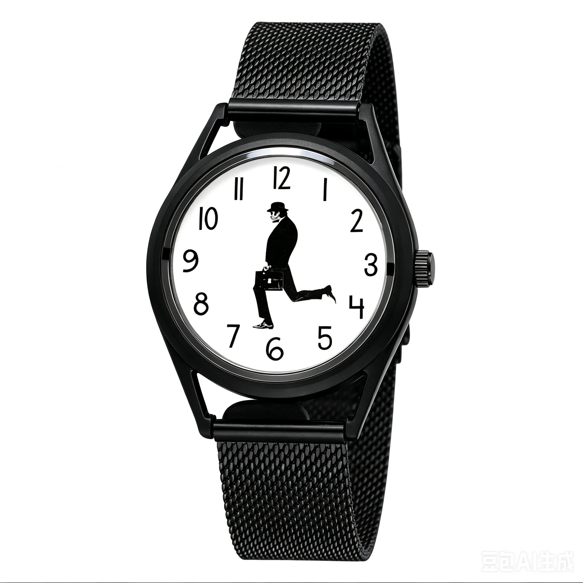Unique Design Moving Watch Miyota Movement Rotating Watch Hands Creative Funny Watch