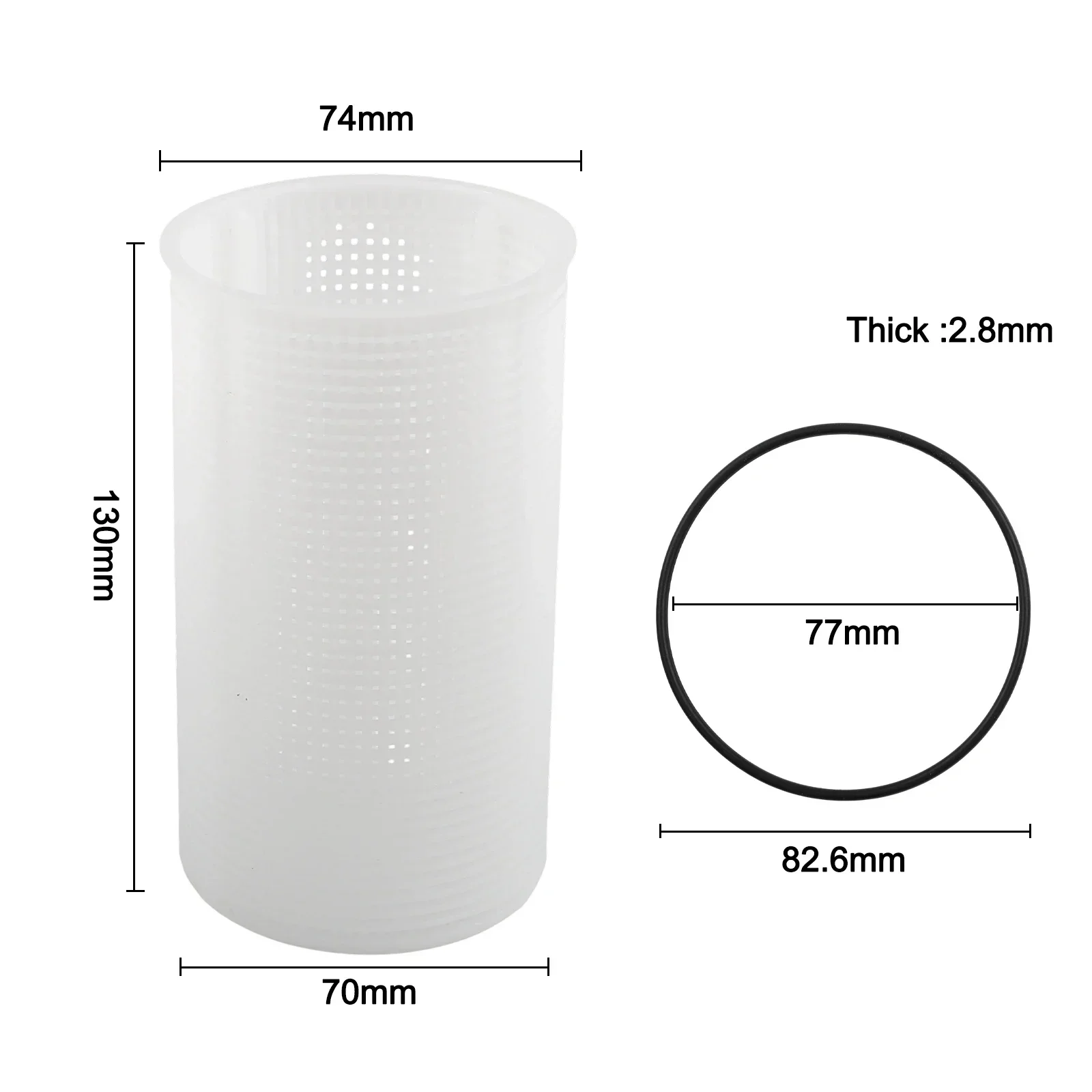 

Фильтрующий элемент с уплотнительным кольцом для насосов SPS25, SPS50, SPS75, SPS100, предназначенный для фильтрации систем бассейнов и защиты насосов.