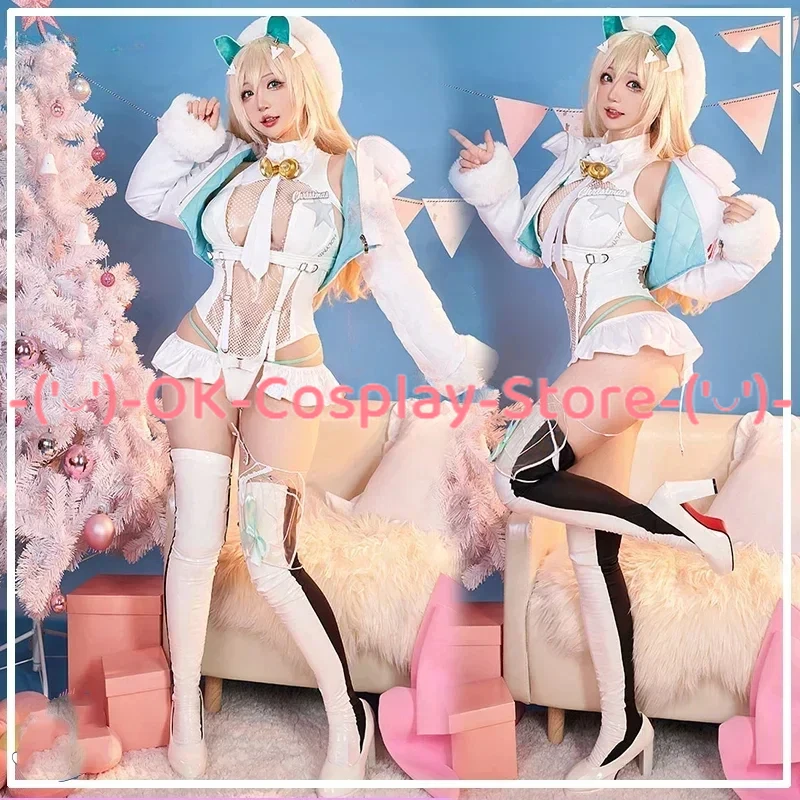 NIKKE The Goddess of Victory Ruffie Cosplay Costume Women Sexy Lingeries Jumpsuit Halloween Uniforms Party Clothing Custom Made