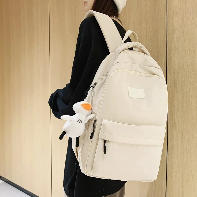 Trendy Female Panelled Harajuku Bag Girl Kawaii Transparent Backpack Cool School Bag Fashion Women Cute Lady College Backpack