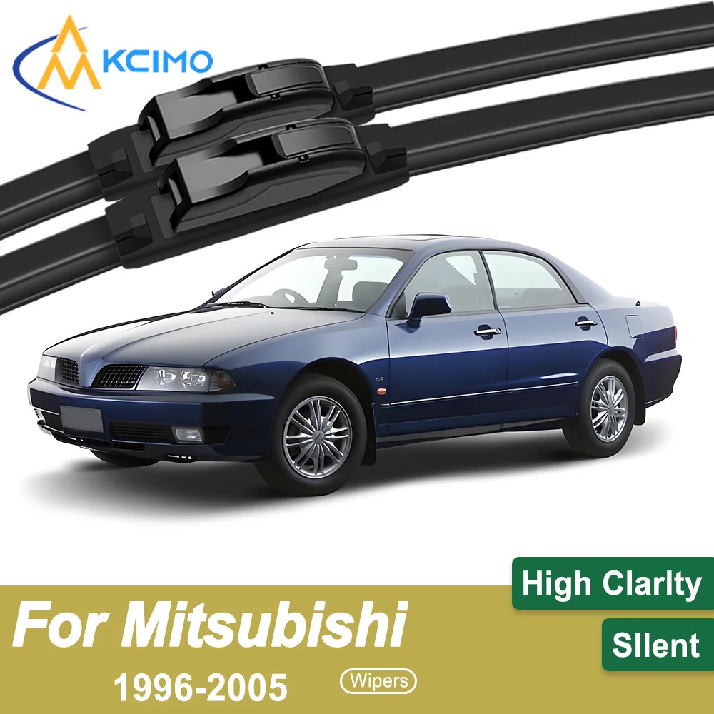 

Премиум резиновые прочные бесшумные щетки стеклоочистителя, 2 шт. для Mitsubishi Magna TE 1996-2005, набор щеток переднего стеклоочистителя