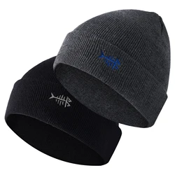 Bassdash Winter Stretchy Knit Beanie Hats Soft Warm for Men Women Lightweight Stylish Unisex Cuffed Beanies